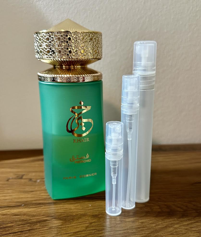 Paris Corner Khair Pistachio Eau de Parfum Sample/Decant